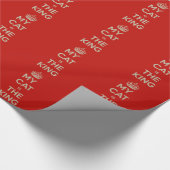 Cat Qoute Geschenkpapier (Ecke)