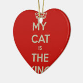 Cat Qoute Keramik Ornament (Links)