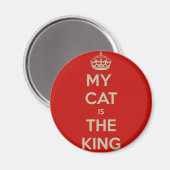 Cat Qoute Magnet (Vorderseite/Rückseite)