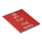 Cat Qoute Notizblock (angewinkelt)