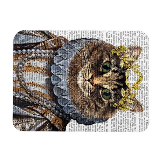 Cat Queen Magnet (Horizontal)