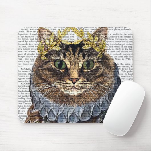 Cat Queen Mousepad (Mit Mouse)