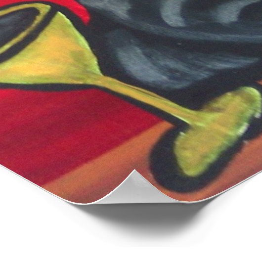 Cat Queen Poster (Ecke)