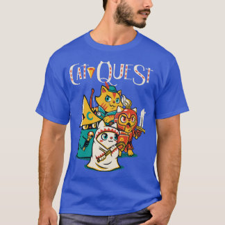 Cat Quest Rpg Cats Videospiel T-Shirt