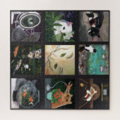 Cat Quilt Jigsaw Puzzle (Horizontal)