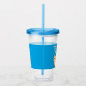 Cat quote quiereme mimame y hazme feliz acryltrinkbecher (Rechts)