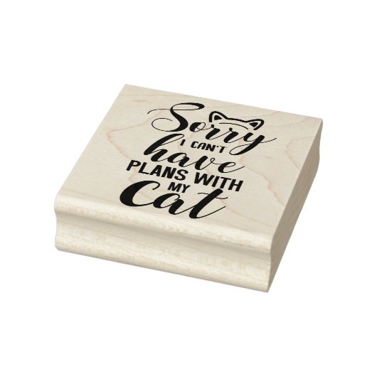 Cat Quote Rubber Briefmarke Gummistempel (Stempel)