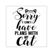 Cat Quote Rubber Briefmarke Gummistempel (Prägung)