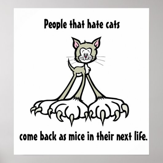 Cat Quotes 3 Poster (Vorne)