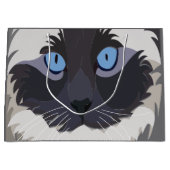 Cat Ragdoll Blue Eyes Kitty Große Geschenktüte (Vorderseite)