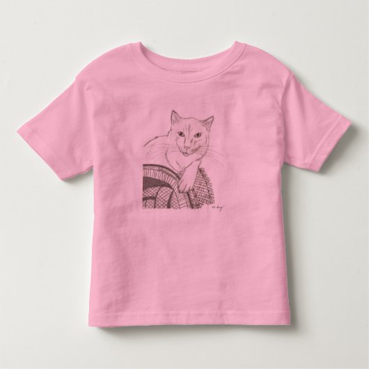 Cat Ragdoll Portrait Kleiner Ringer T - Shirt (Vorderseite)