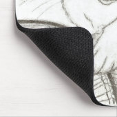 Cat Ragdoll Portrait Mousepad (Ecke)