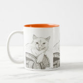 Cat Ragdoll Portrait Tasse (Links)