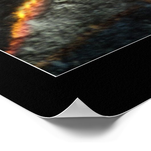 Cat Rainbow Bridge Foto Poster (Ecke)