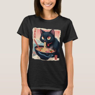 Cat Ramen Japanisch Funny Graphics Kawaii Cat A T-Shirt