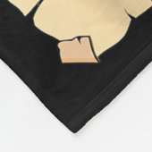 Cat Ramen Monkey Shirt Funny Cat Monkey Eating Ram Fleecedecke (Ecke)