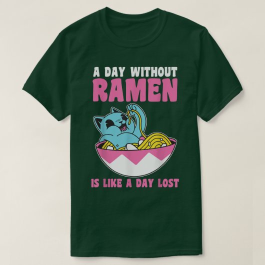 Cat Ramen T-Shirt (Design vorne)