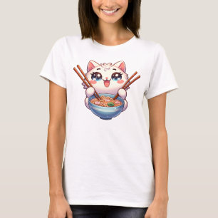 Cat Ramen T - Shirt