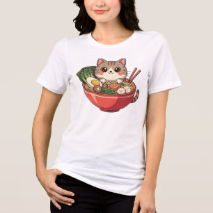 Cat Ramen T - Shirt