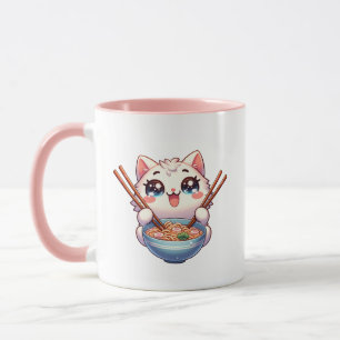 Cat Ramen Tasse
