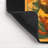 Cat Ramen Ufo Funny Japanese Anime Men Women Teens Mousepad (Ecke)