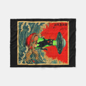 Cat Ramen Ufo Japanese Anime Graphic Tees Men Wome Fleecedecke (Vorderseite (Horizontal))