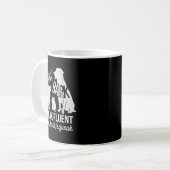 Cat Rat Dog Owner I Speak Fluent Meow Bark Squeak Kaffeetasse (Vorderseite Links)