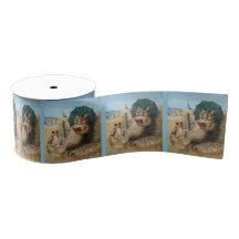 Cat Reading a Book by Louis Wain