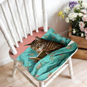 Cat Reading a Book Wall Art Poster Print