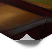 Cat Reading Poster (Ecke)