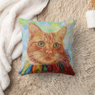 Cat Red Ginger Throw Kissen Wohngestaltung