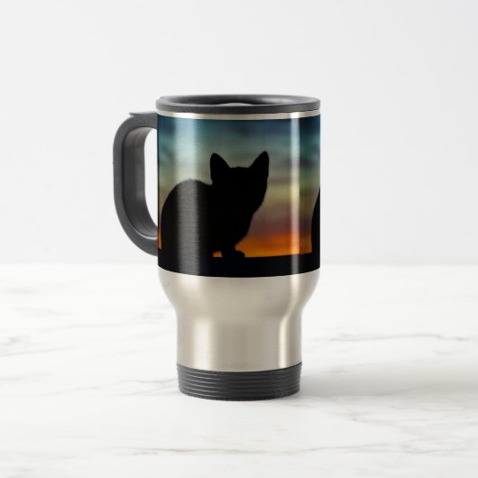 Cat Reisebecher (Vorderseite Links)