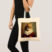 Cat Renaissance King Tragetasche (Vorderseite (Produkt))