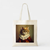 Cat Renaissance King Tragetasche (Rückseite)