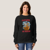CAT RESCUE ANIMAL RIGHTS RESCUE CAT ADOPTION Premi Sweatshirt (Vorne ganz)