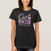 Cat Rescue Ferry Kätzchen Obdachlose Katzen Schutz T-Shirt (Vorderseite)