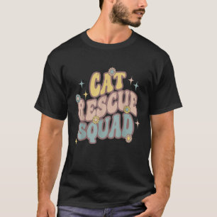 Cat Rescue Squad Animal Rescue Cat Adoption T-Shirt