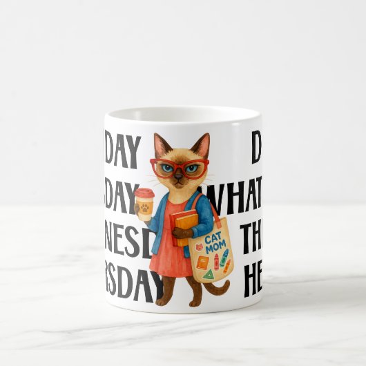 Cat retirement themed for Cat lovers Kaffeetasse (Mittel)