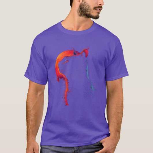 Cat Retro Look Freund T-Shirt (Vorderseite)