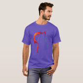 Cat Retro Look Freund T-Shirt (Vorne ganz)