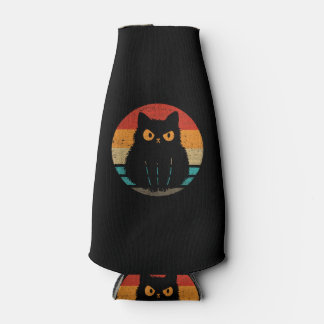 Cat Retro Style Vintage T-Shirt for Men Women Kids Flaschenkühler