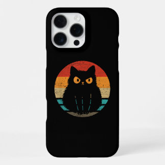 Cat Retro Style Vintage T-Shirt for Men Women Kids iPhone 16 Pro Max Hülle