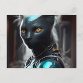 CAT-ROBOTIK-Postkarten Postkarte (Vorderseite)