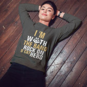 Cat Rock Band Funny Cool Modernes, Niedliches Desi Sweatshirt