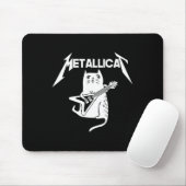 Cat Rock Band Gitarre Spaß Weihnachtsgeschenk Mousepad (Mit Mouse)