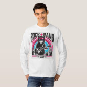 Cat rock band T-Shirt (Vorne ganz)