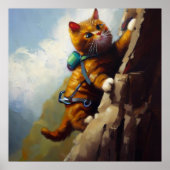 Cat Rock Climbing Poster (Vorne)