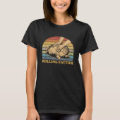 Cat Rolling Fatties Funny T-Shirt (Vorderseite)