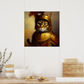 Cat Roman General Poster (Küche)