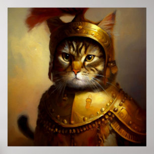 Cat Roman General Poster
